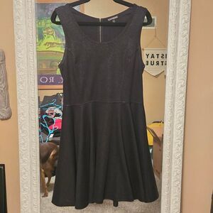 Express Women's Black Shimmery Dress